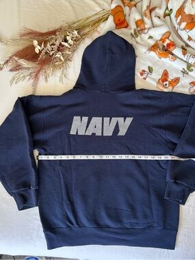 Bundle of 2 Authentic Military NAVY cotton sweatshirts